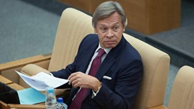 Председатель комитета Государственной Думы РФ по международным делам Алексей Пушков