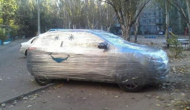 18.  авто, прикол, юмор