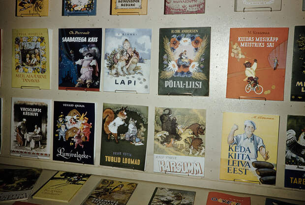 Russia, display of children books Russia, display of children books