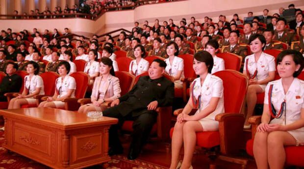 Личная женская гвардия Ким Чен Ына: девушки охраняют сон вождя