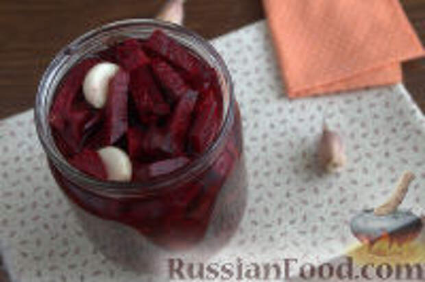 Фото к рецепту: Маринованная свекла Фото к рецепту: Маринованная свекла