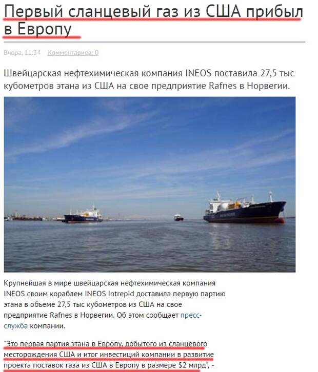 сланцевый газ