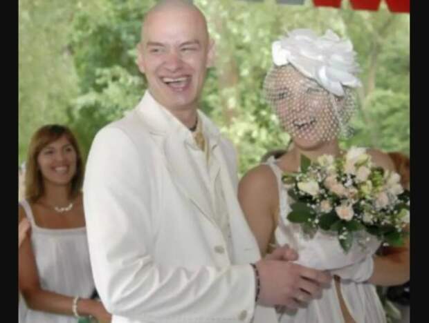 Евгений и Ксения Кошевые на свадьбе, 2007 год