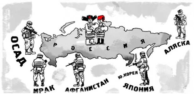 Россия в окружении США