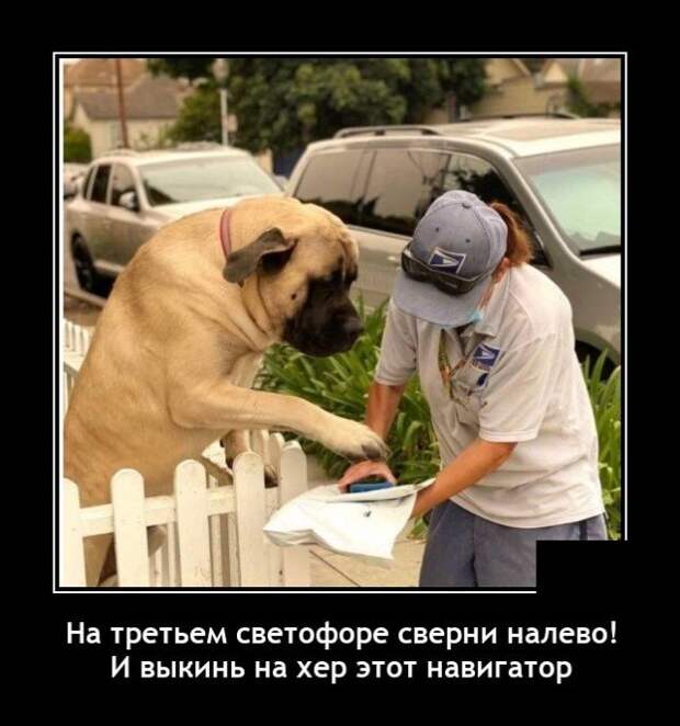Демотиватор про навигатор