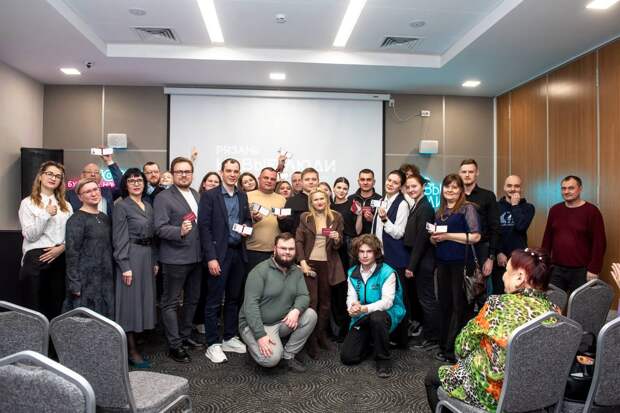 В Рязани «Новые люди» вручили партийные билеты новым членам партии