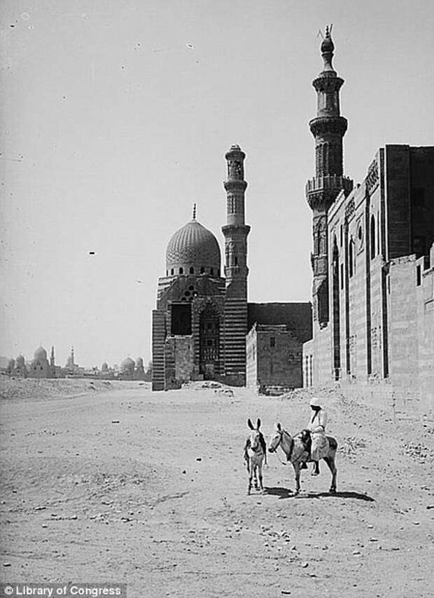 Атмосфера стремительно меняющегося Каира в 1900 – 1936 годах египет, каир, черно-белые фотографии