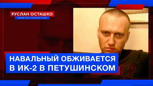 Навальный начал обживаться в ИК-2 в Петушинском районе