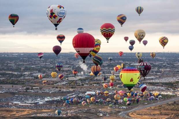 Лучшие в мире места для незабываемых полетов на воздушном шаре