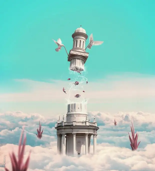 Сюрреалистические фотоманипуляции Зака Изи