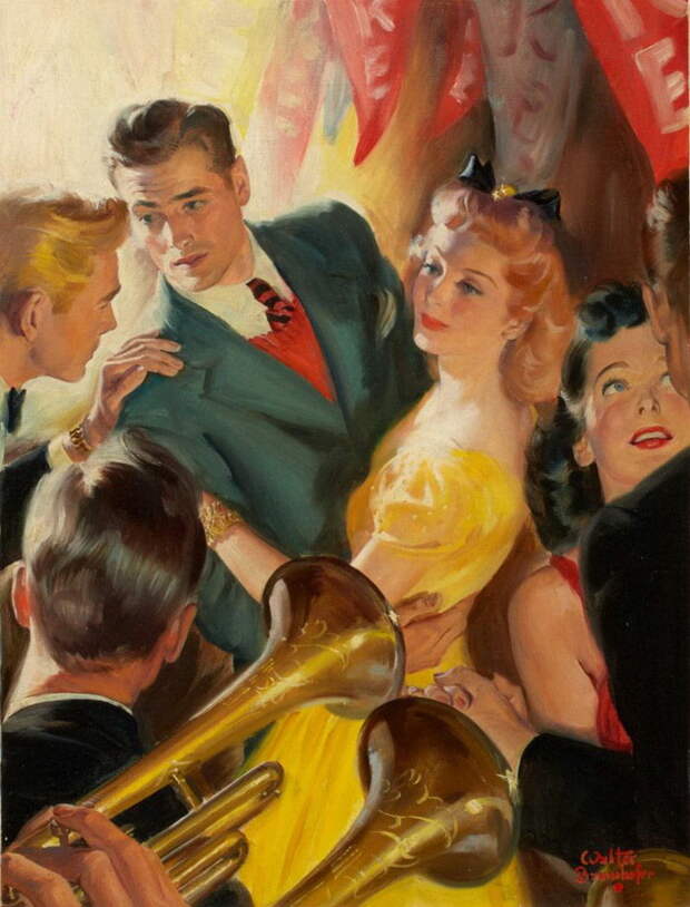 Мастер обложек Walter Martin Baumhofer