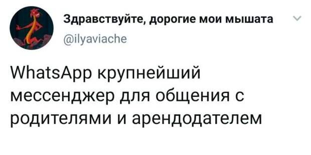 твит про родителей