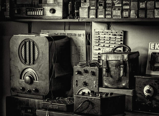 Старое радио оборудование