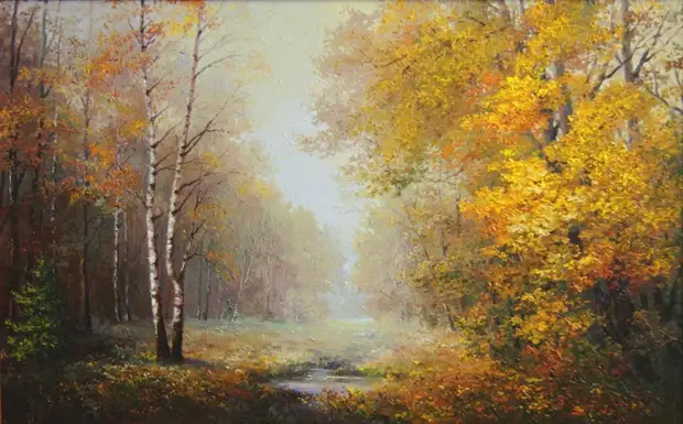 Латвийский художник-пейзажист Jan Bartkevics (Ян Барткевич)
