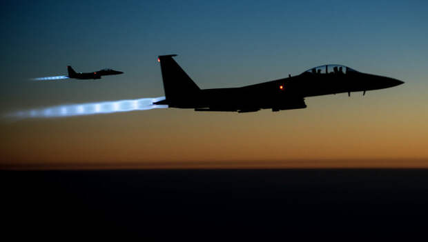 Американские истребители F-15. Архивное фото