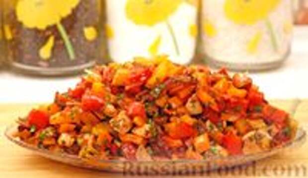 Фото к рецепту: Пеппероната с курицей