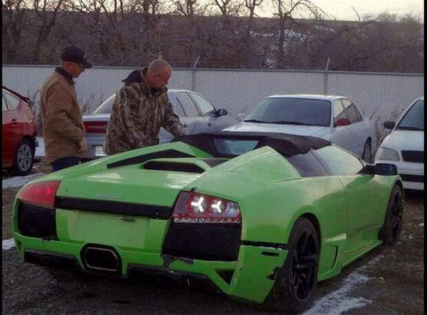 Пять часов жизни Lamborghini (10 фото)