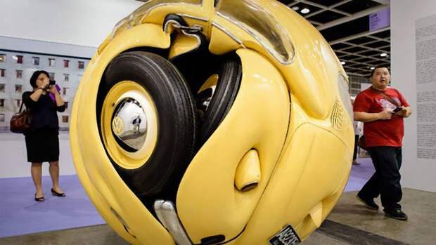 Volkswagen Beetle в интерпретации художника