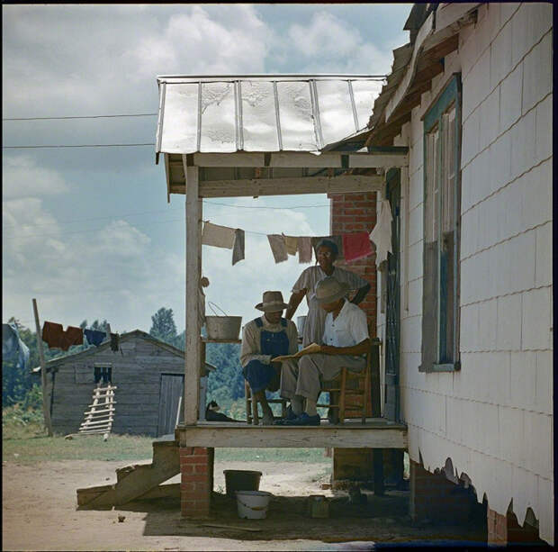 Местные жители. Соединённые Штаты Америки, Алабама, 1956 год.