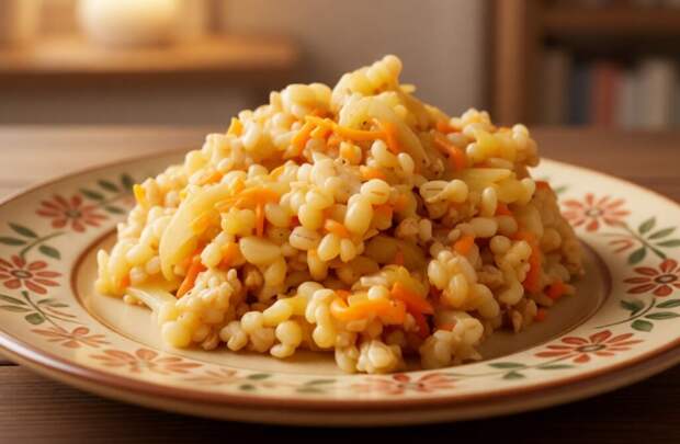 Перловая каша с фаршем и капустой — рецепт на 88 ккал. Сытный низкокалорийный ужин для всей семьи