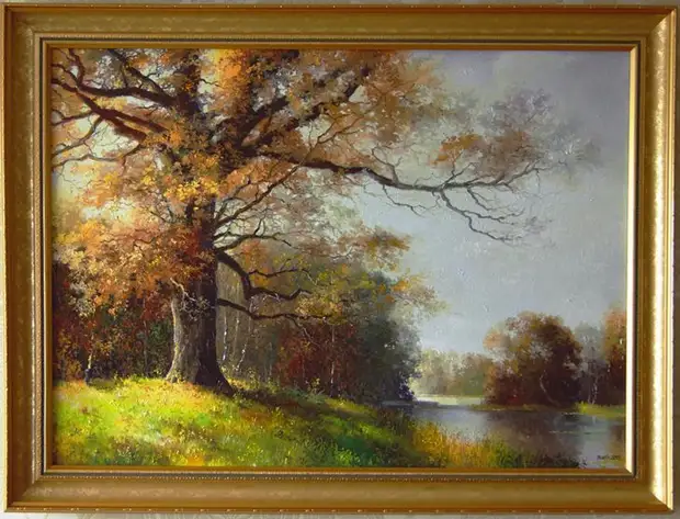 Латвийский художник-пейзажист Jan Bartkevics (Ян Барткевич)