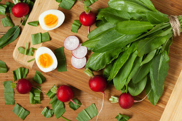 Щавель – один из главных продуктов весны