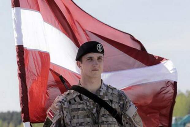 латвийские военные 