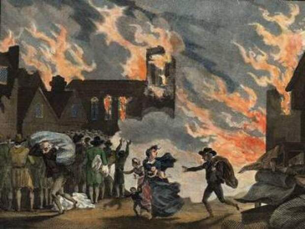 Картинки по запросу Великого лондонского пожара 1666 года