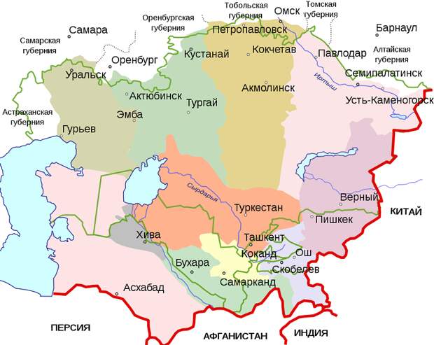 Самые крупные города Казахстана, основанные русскими