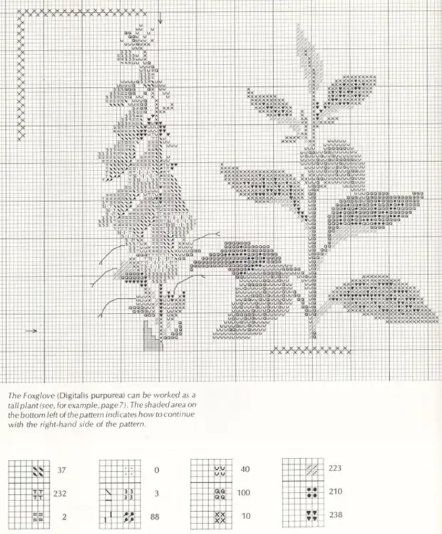 Вышивка крестом ботаника схемы
