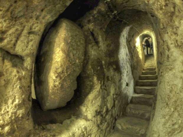 25. Подземный город Деринкую артефакты, археология, загадки, история, находки, подборка, тайны, это интересно