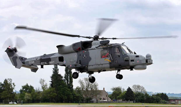 Wildcat вертолет из 815 военно-морской Авиаэскадрильи, Фото с сайта Express 