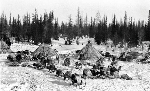 Деревня эскимосов