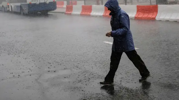 В Новороссийске за полтора часа выпала месячная норма осадков