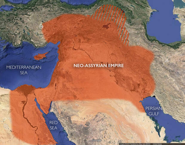 Египет в составе Ассирийской империи.