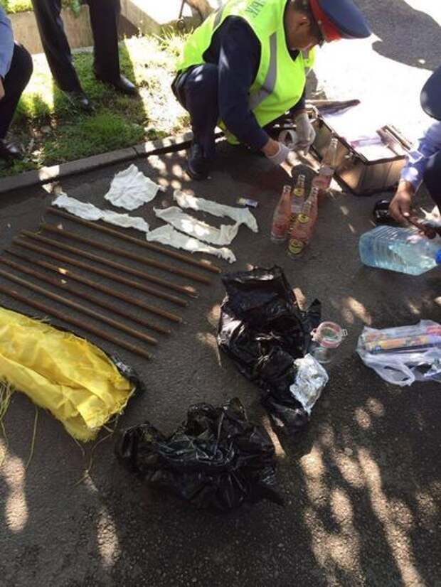 Тайник казахских майданщиков