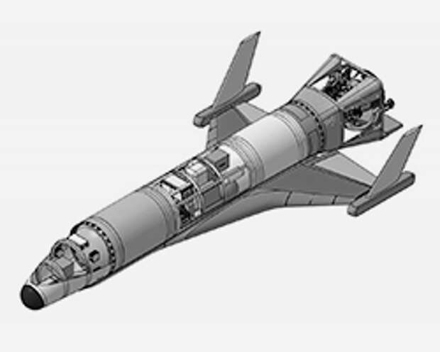 Проект многоразового космического аппарата (фото: АО «ИСОН»)