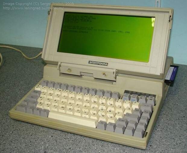 Первый советский ноутбук — Электроника МС 1504  ссср, электроника