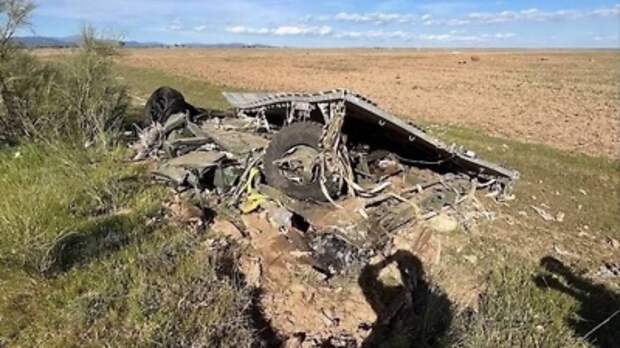 Военные НАТО уронили с высоты 300 метров машину стоимостью 600 тысяч евро