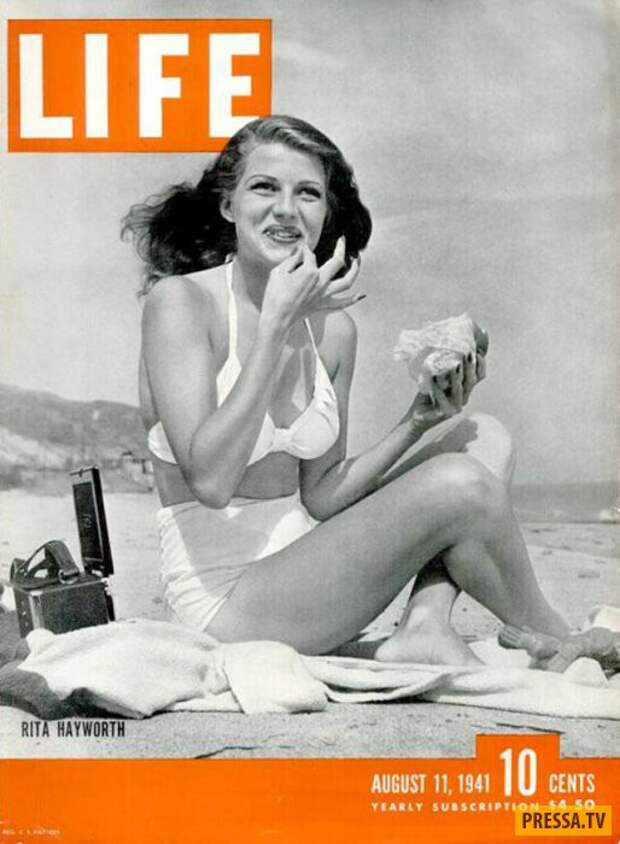 Рита Хейворт - самая яркая звезда старого Голливуда (10 фото)