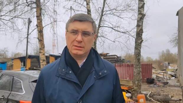 Губернатор опубликовал видео с места гибели семьи от удара дрона во Владимирской области