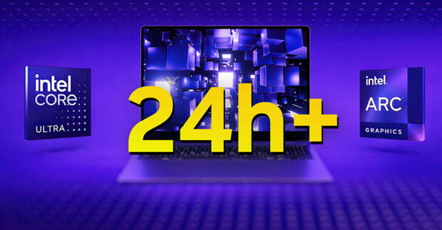 Ноутбук отработал автономно 24 часа и у него осталось ещё треть заряда. Авторы Hardware Canucks говорят о новом рекорде для их теста на автономность