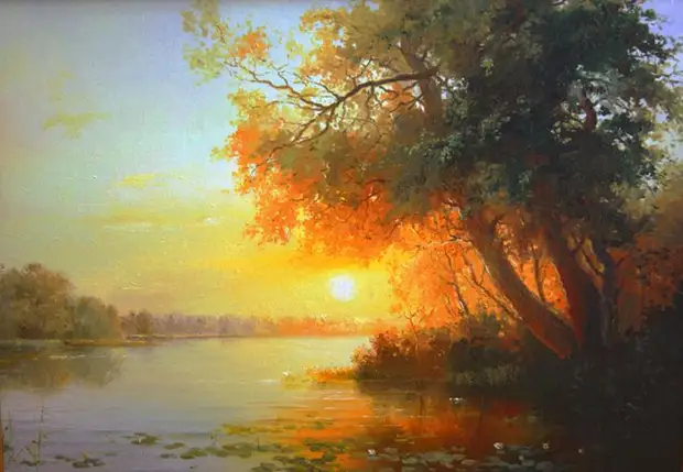 Латвийский художник-пейзажист Jan Bartkevics (Ян Барткевич)
