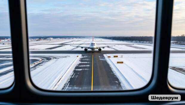 Авиарейсы Москва – Астрахань задерживаются из-за снегопада в столице