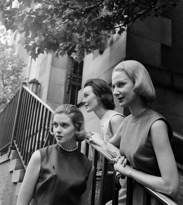 Женщины 40-х и 50-х годов на фото Нины Лин