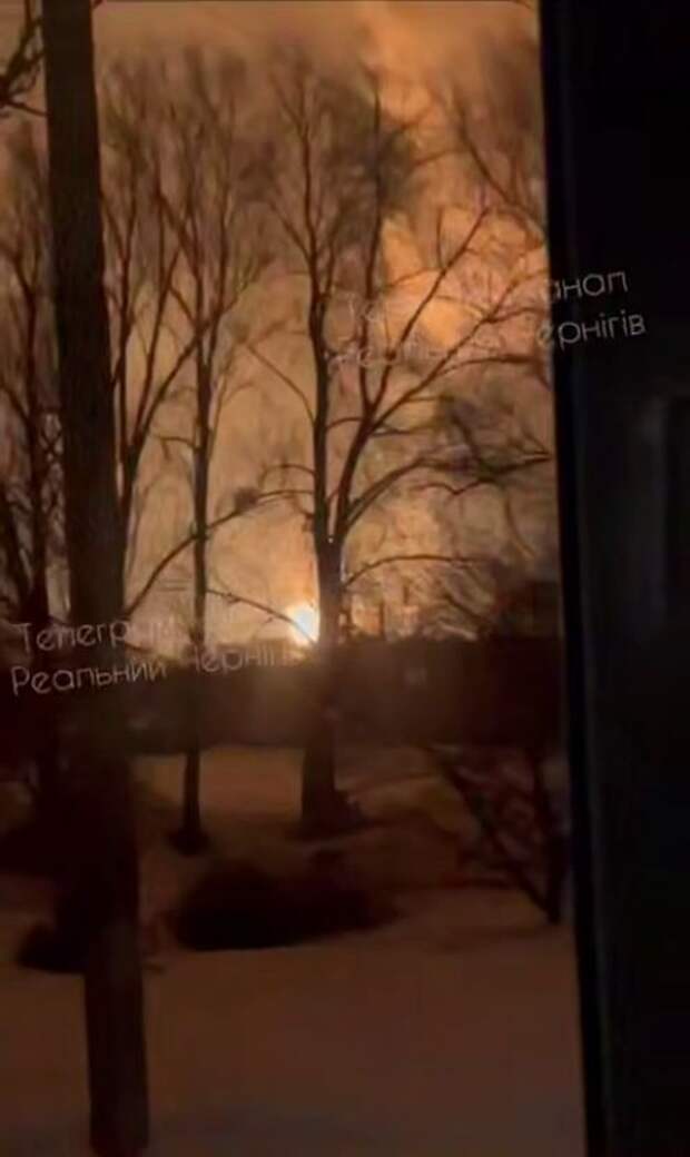 Удары возмездия! Пожары в Чернигове и Кривом Роге, в Сумах взлетела на воздух располага ВСУ