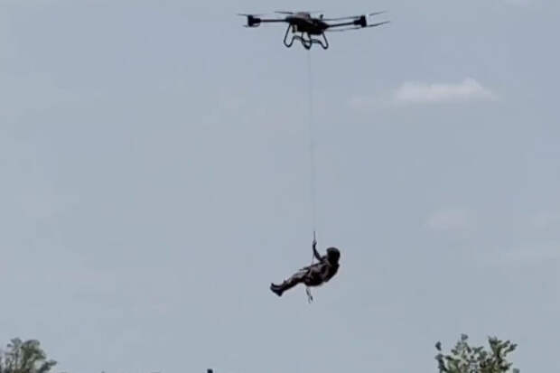 В группировке войск Днепр разработали уникальный ударно-транспортный беспилотный летательный аппарат «Перун»