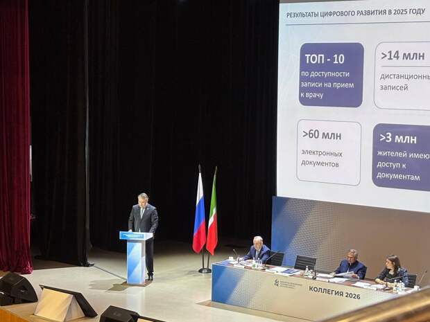 Татарстан вошел в десятку лучших регионов по доступности записи к врачу через Госуслуги