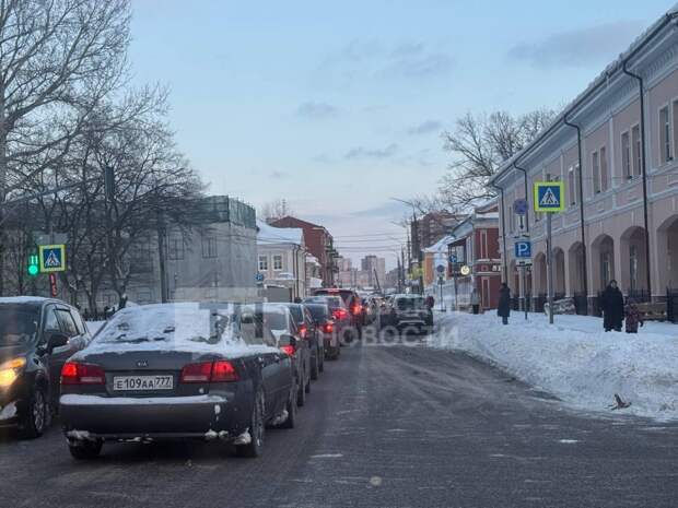 Тула 20 февраля: вечер пятницы ознаменовался крупными пробками в городе