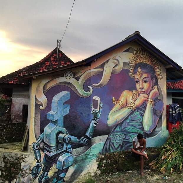Уличное искусство, которое действительно впечатляет граффити, искусство, рисунки на стенах, уличное искусство